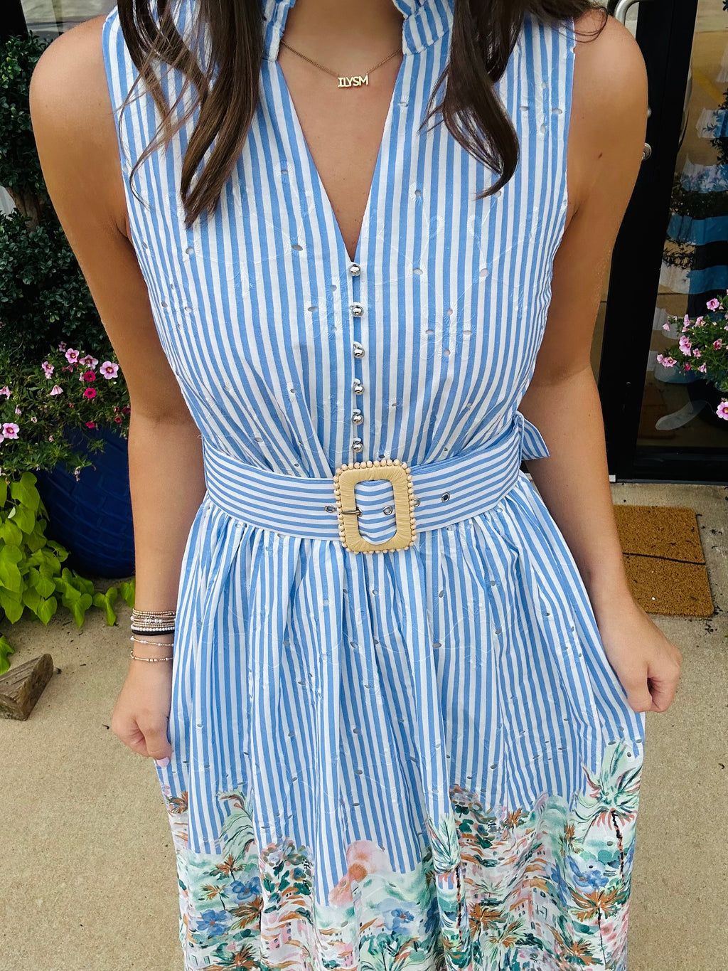 Seasdie Stroll Midi Dress