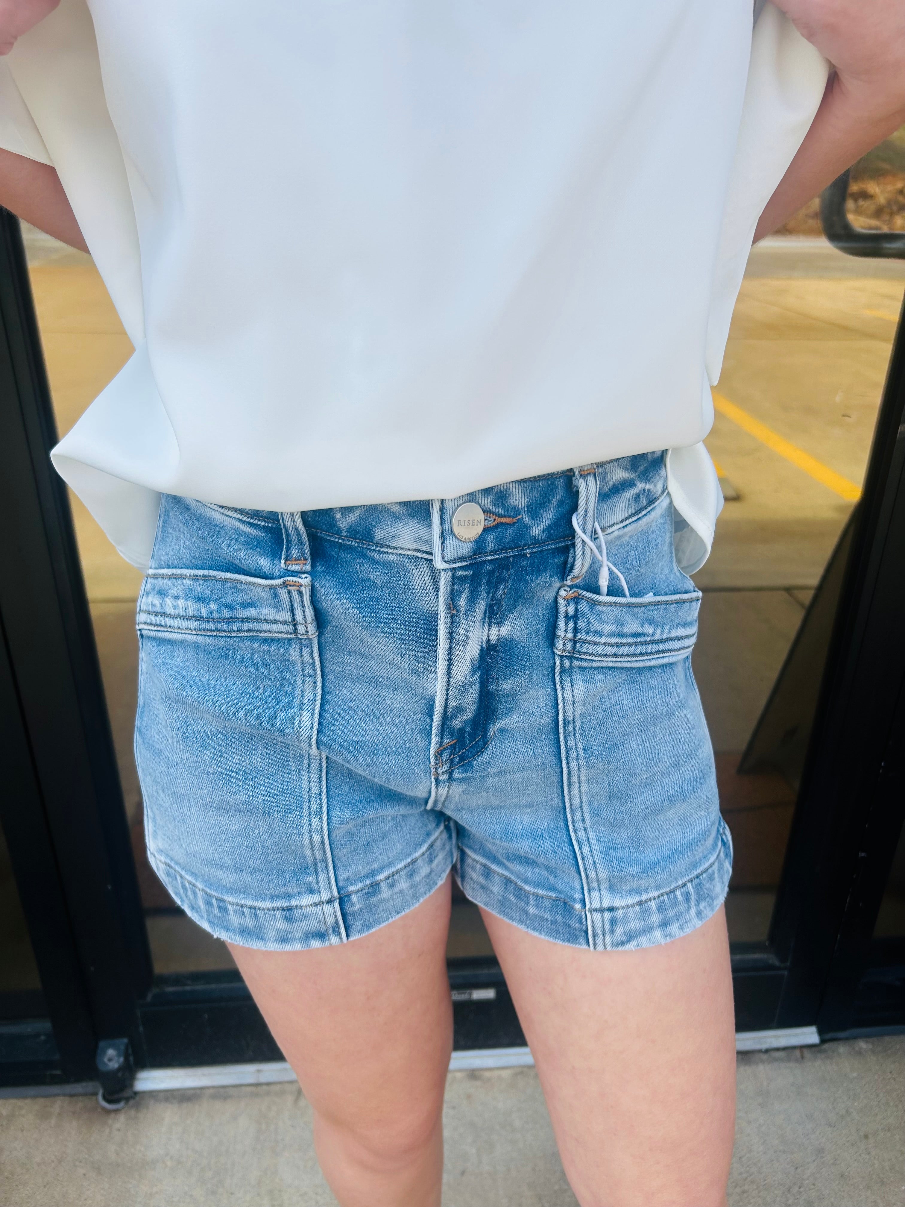 Main Street Muse Denim Shorts