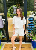 Flirty Flower Blouse