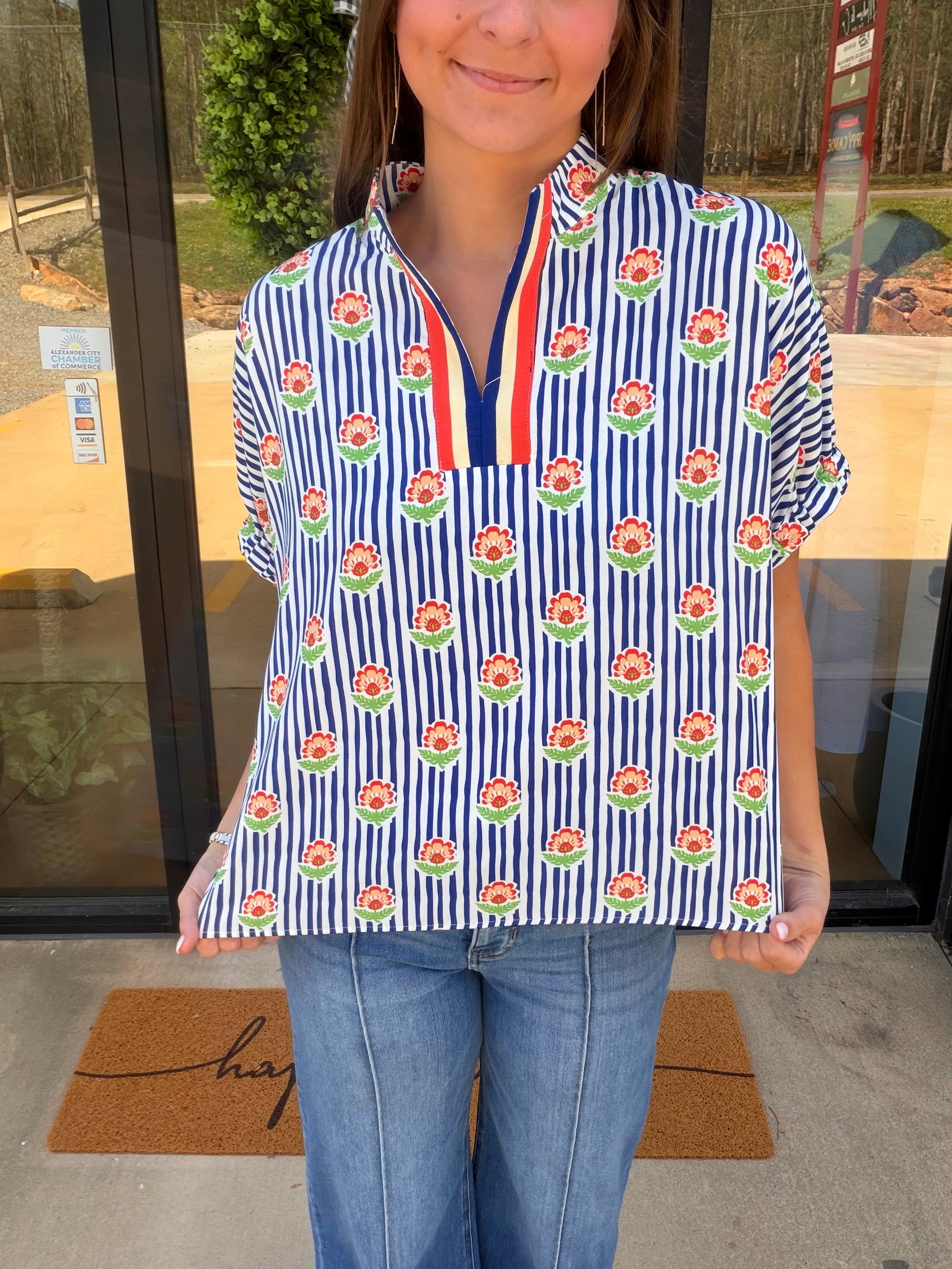 The Hydrangea Blouse