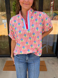 The Hydrangea Blouse