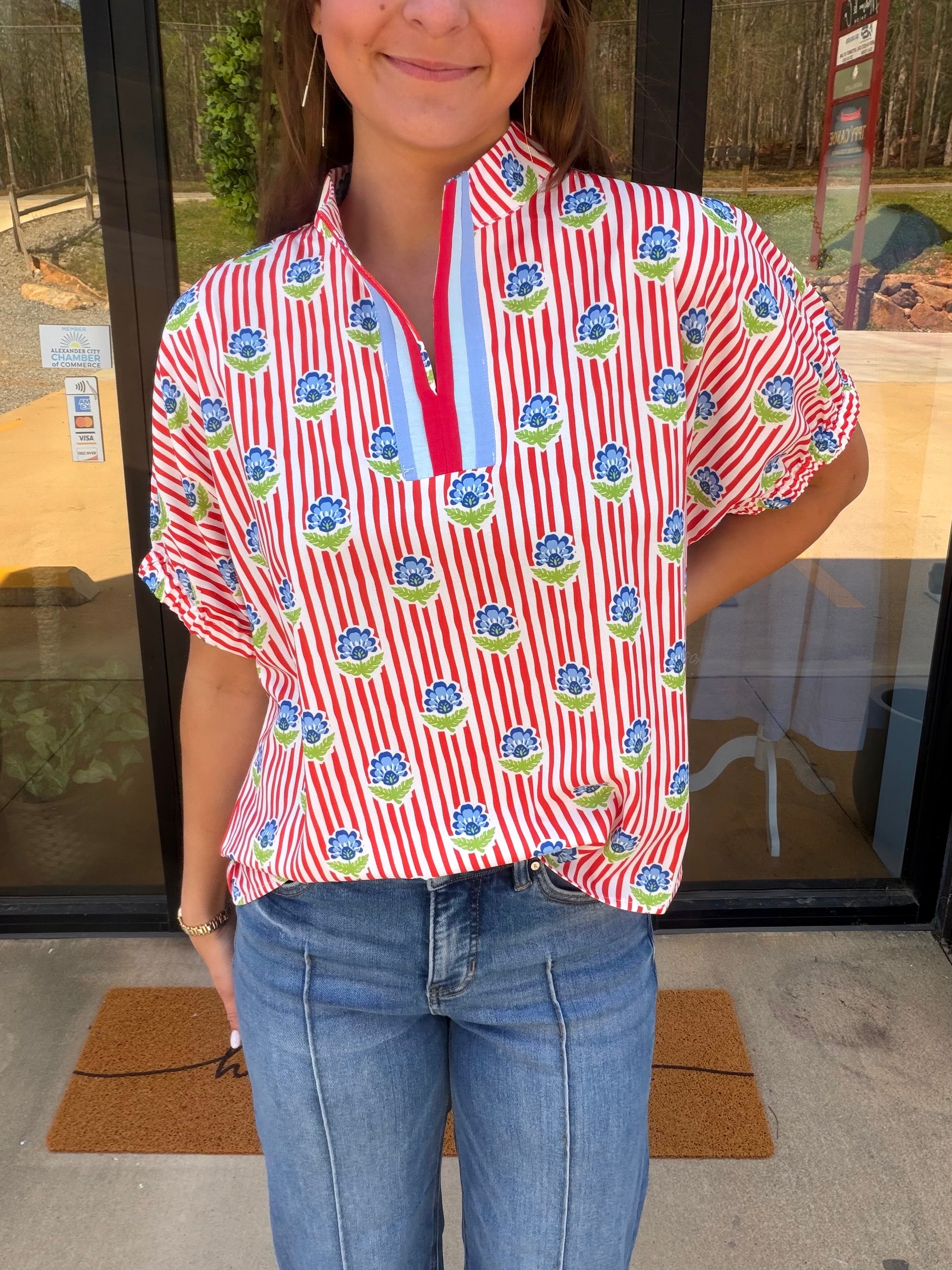 The Hydrangea Blouse
