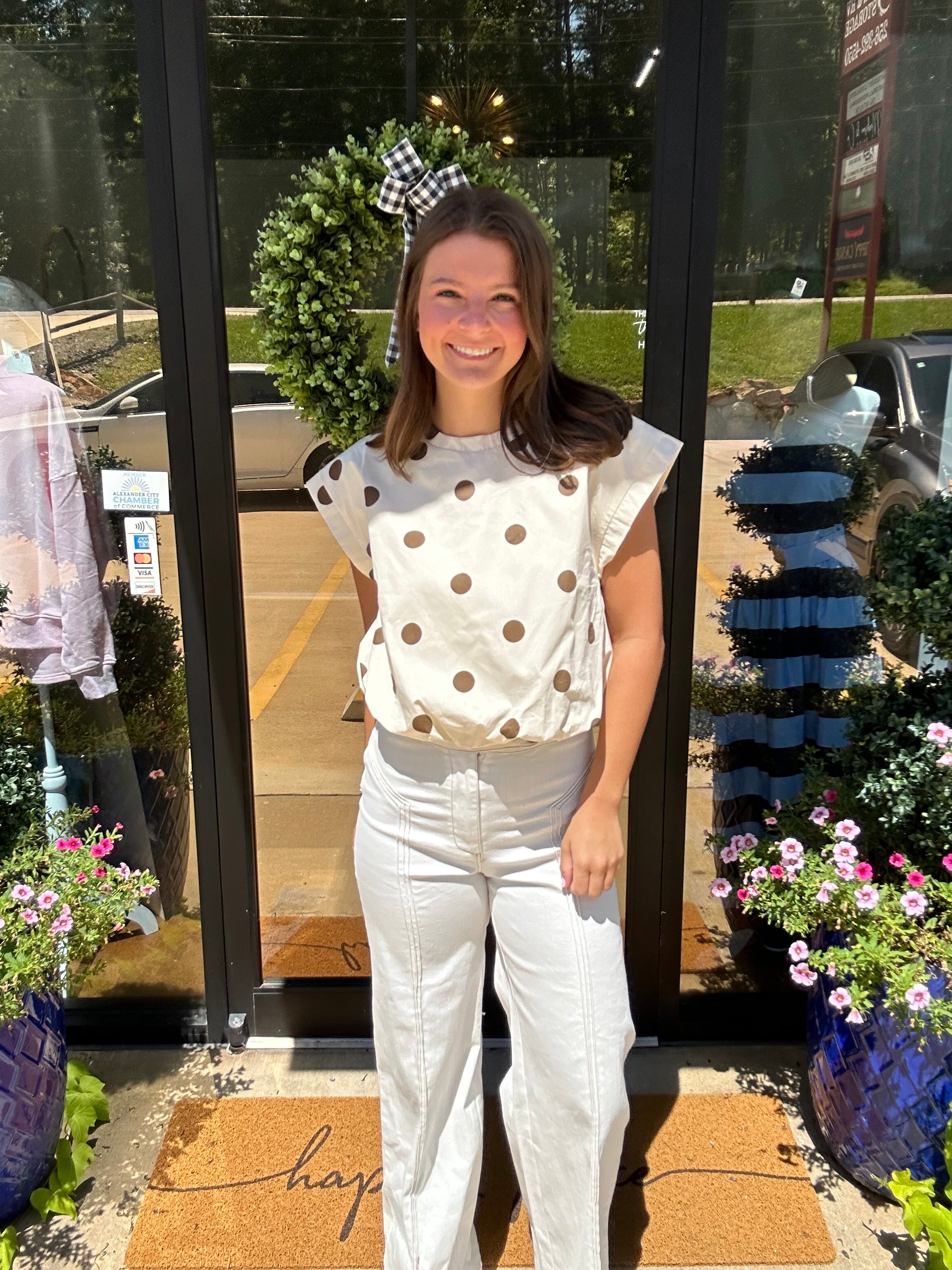 The Dotty Darling Top