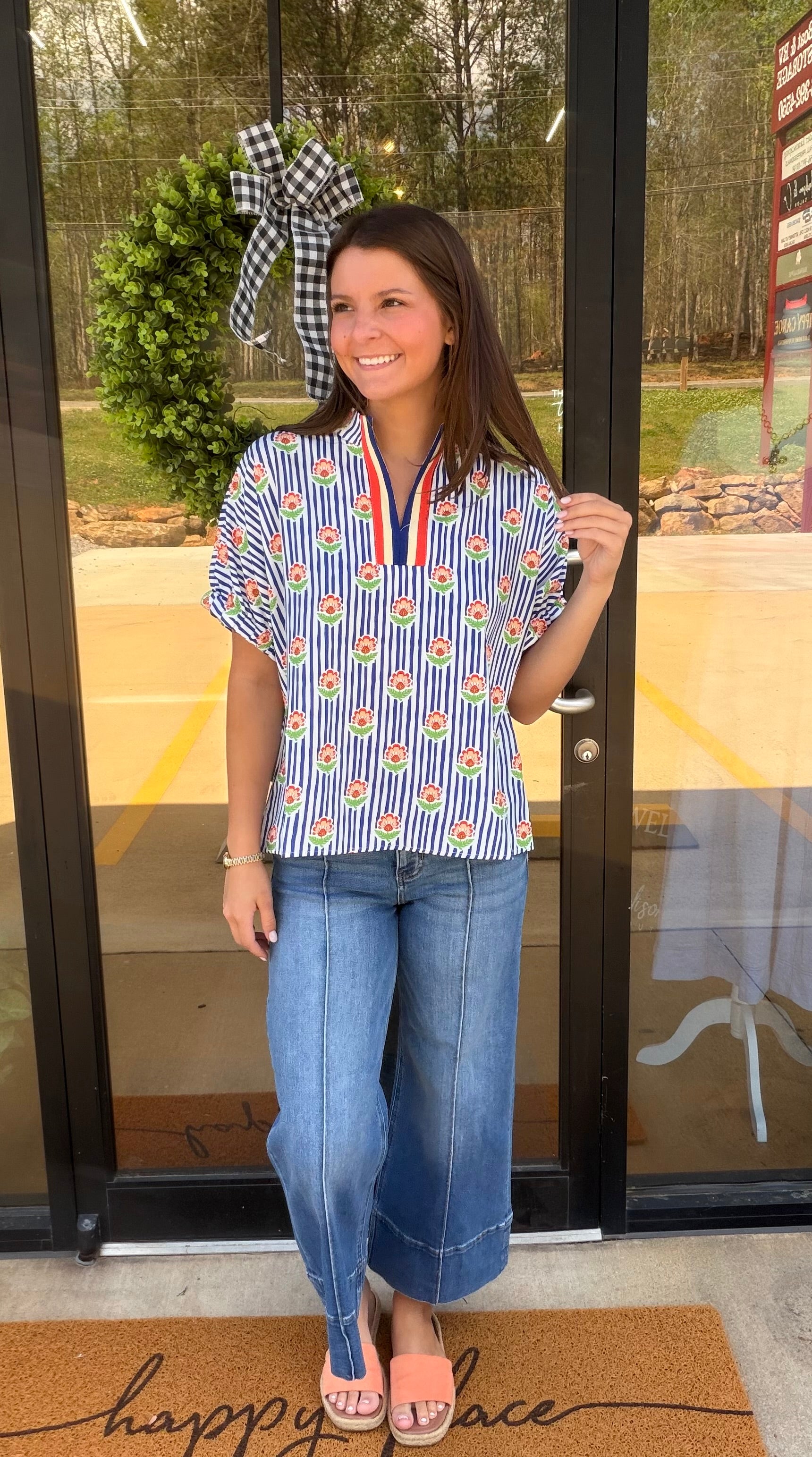 The Hydrangea Blouse