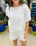 Flirty Flower Shorts