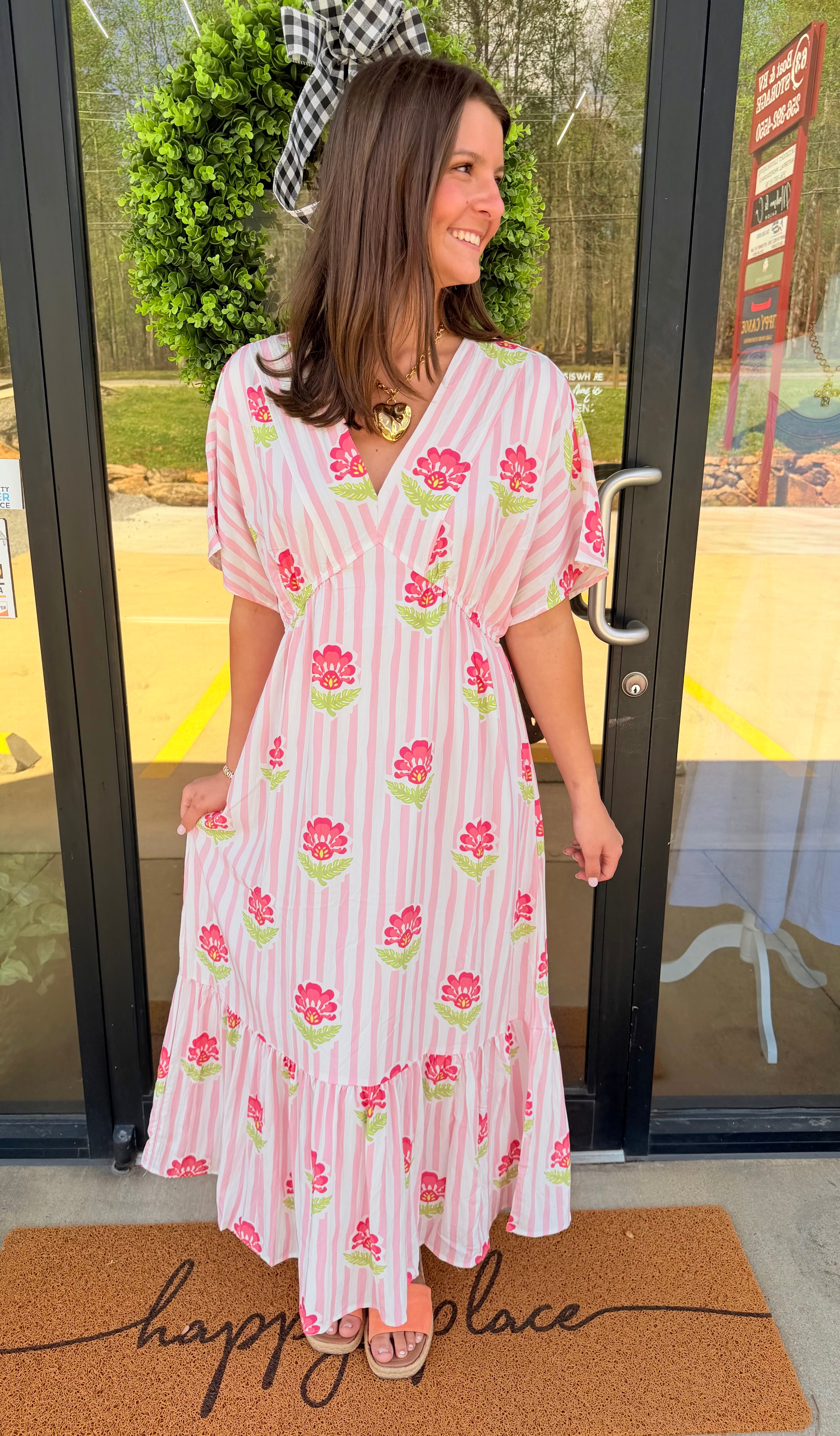 Pink Poppy Dress