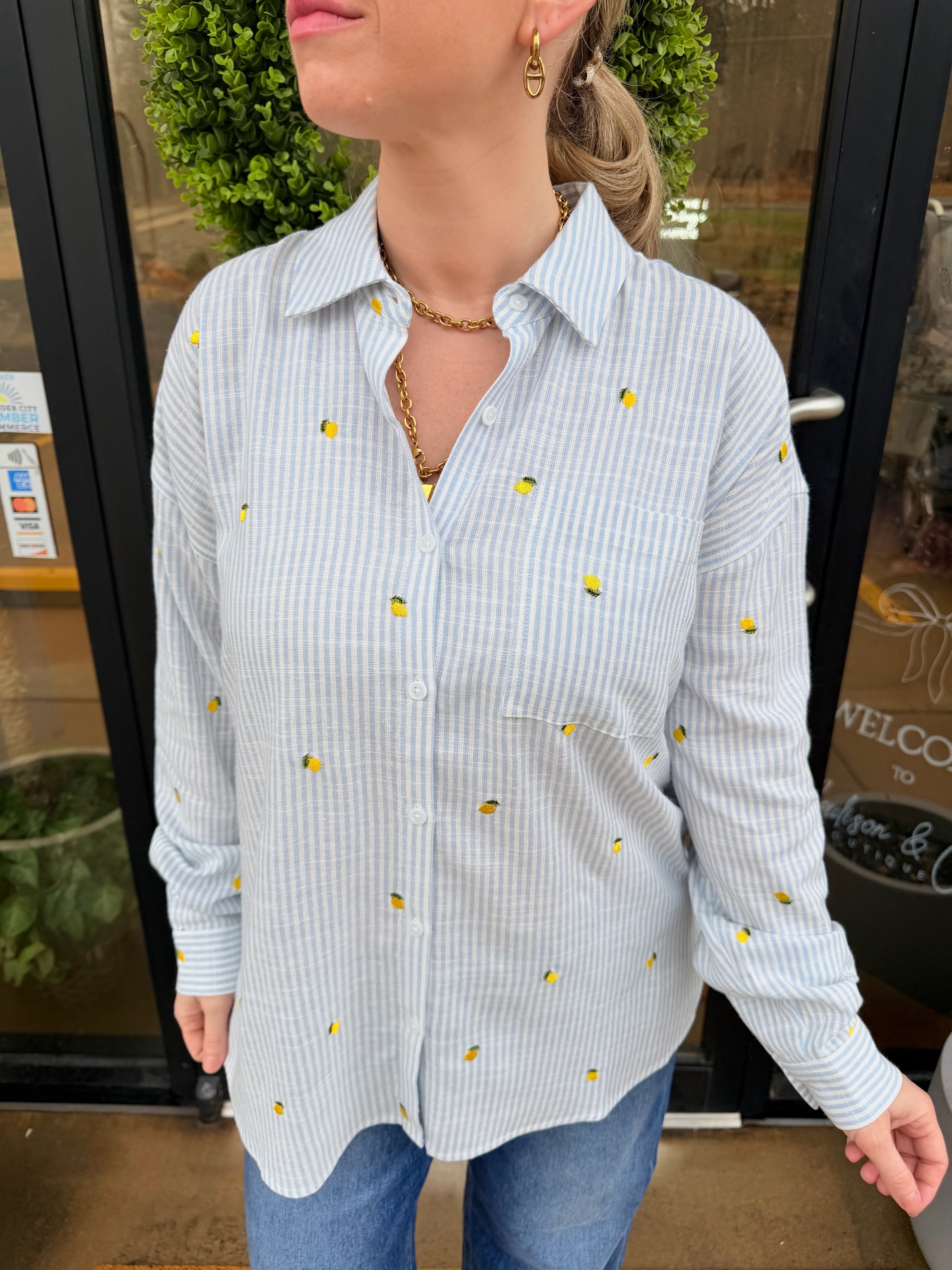 Life Gives You Lemons Blouse