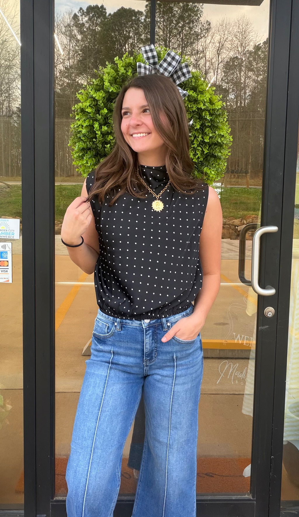 The Paris Polka Blouse