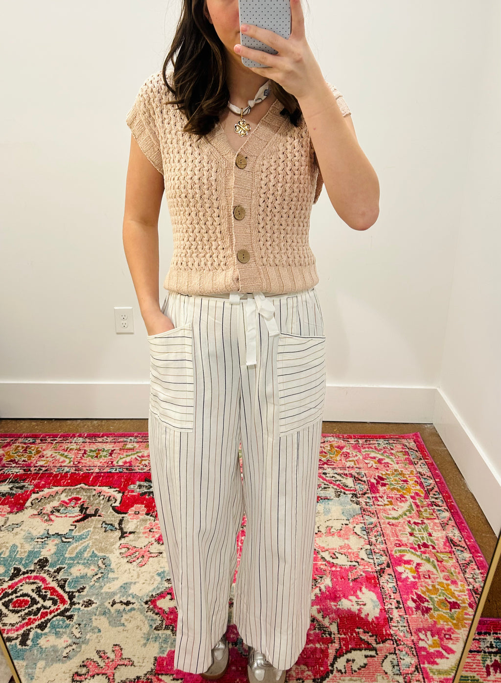 Rose Petal Knit sweater