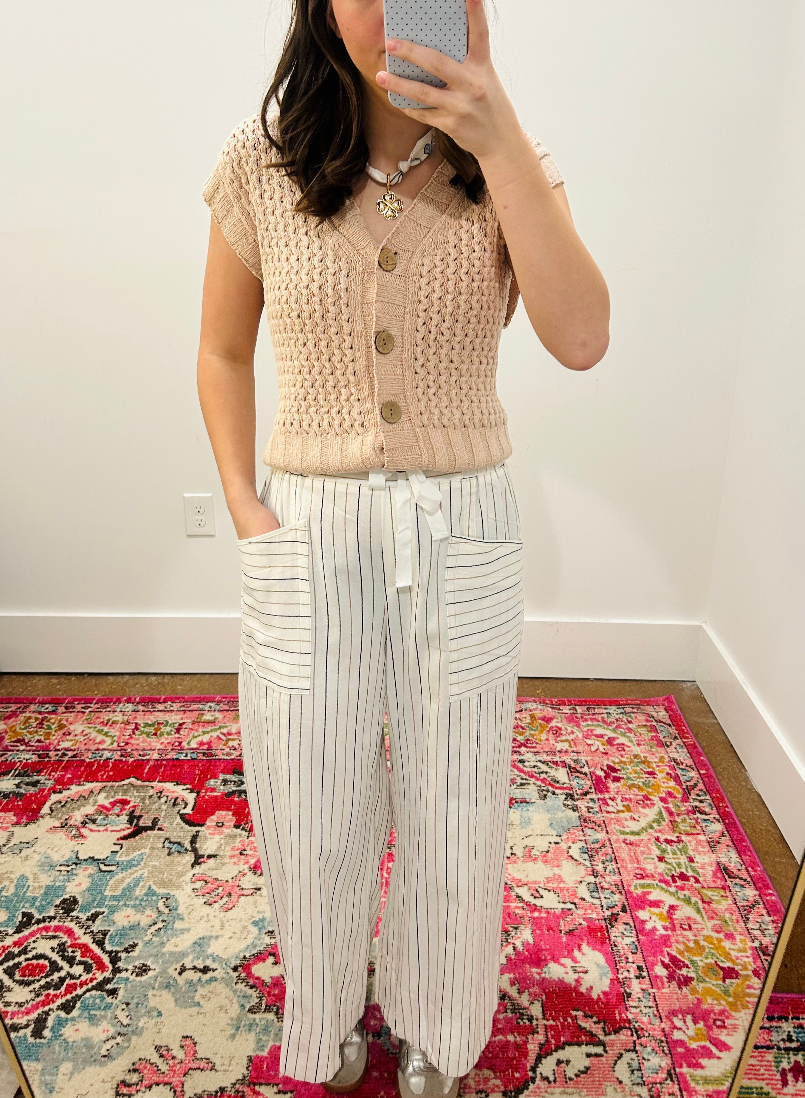 Rose Petal Knit sweater