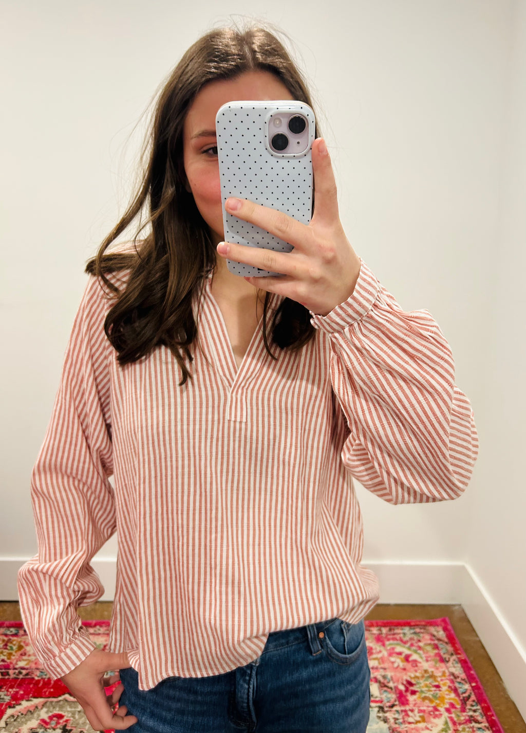 Saylor Stripped Blouse