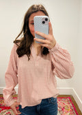 Saylor Stripped Blouse