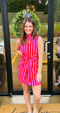 Blush Bay Stripe Dress