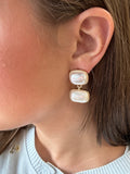 Pearl Poppy Earrings