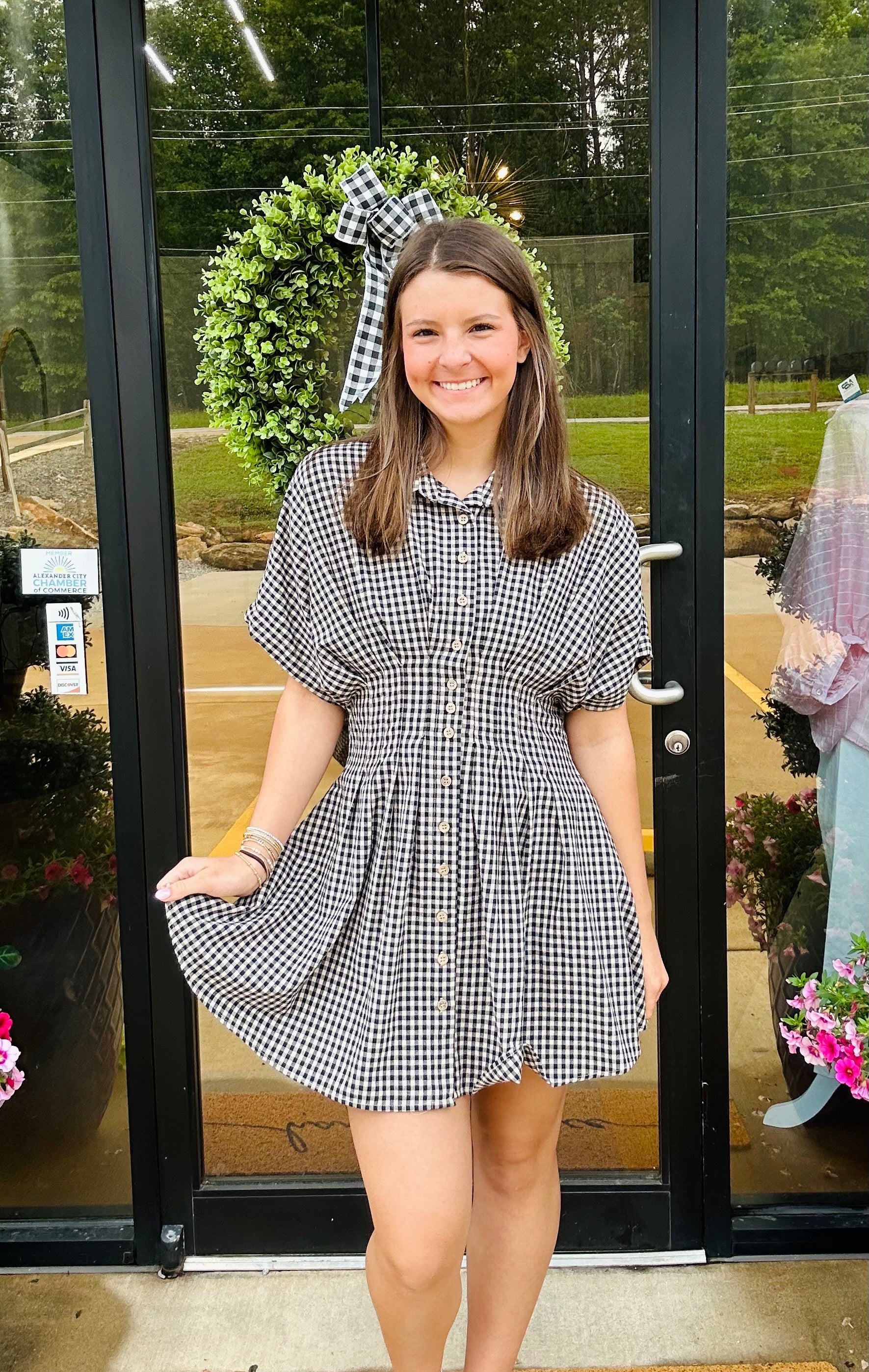 Gingham Girl Dress