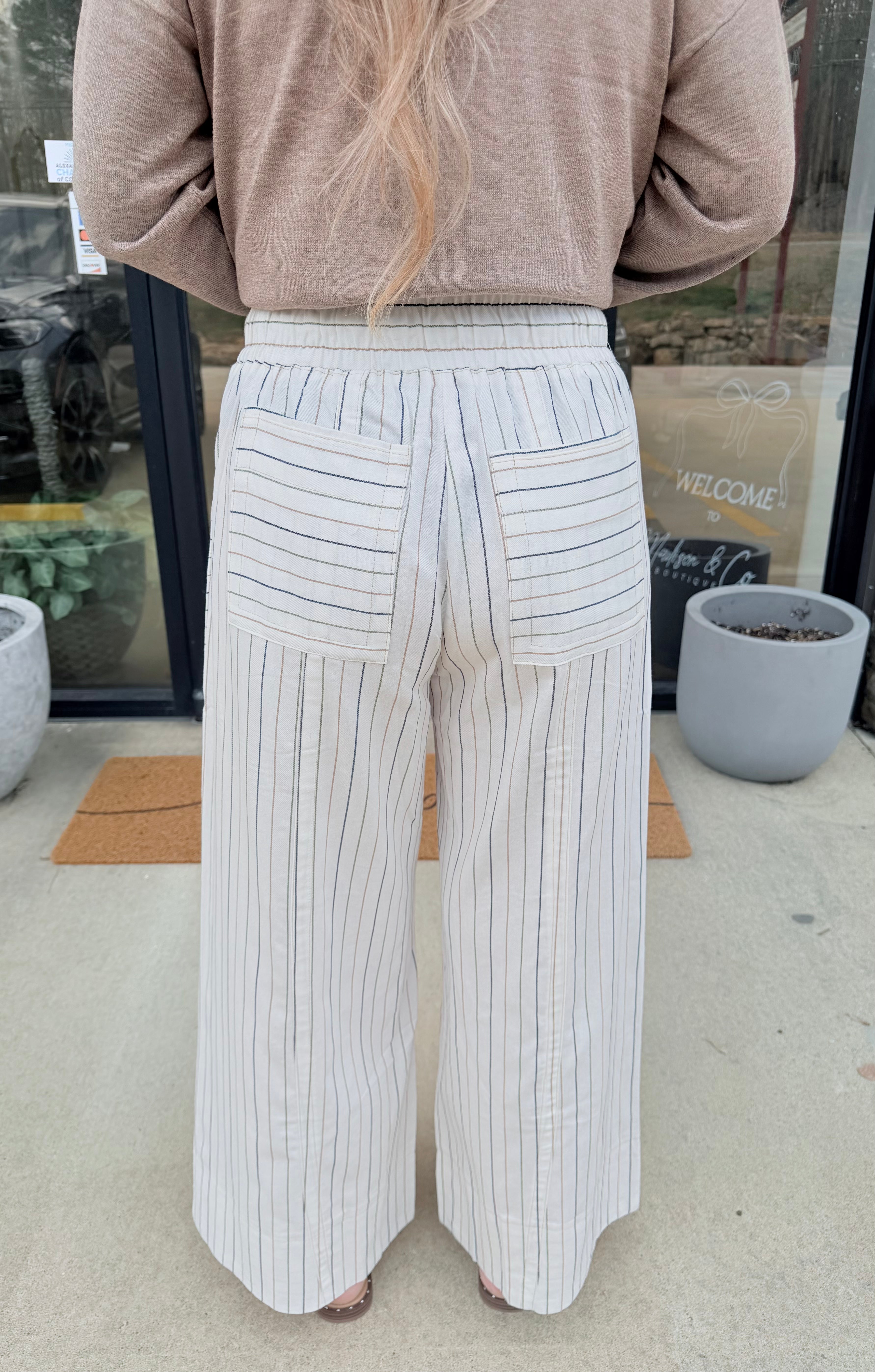 Sea Stroll Striped Pants