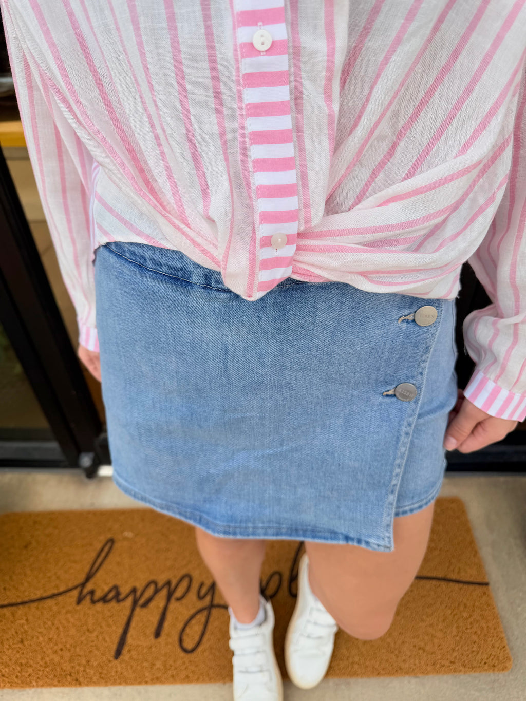 Costal Cutie Denim Skort