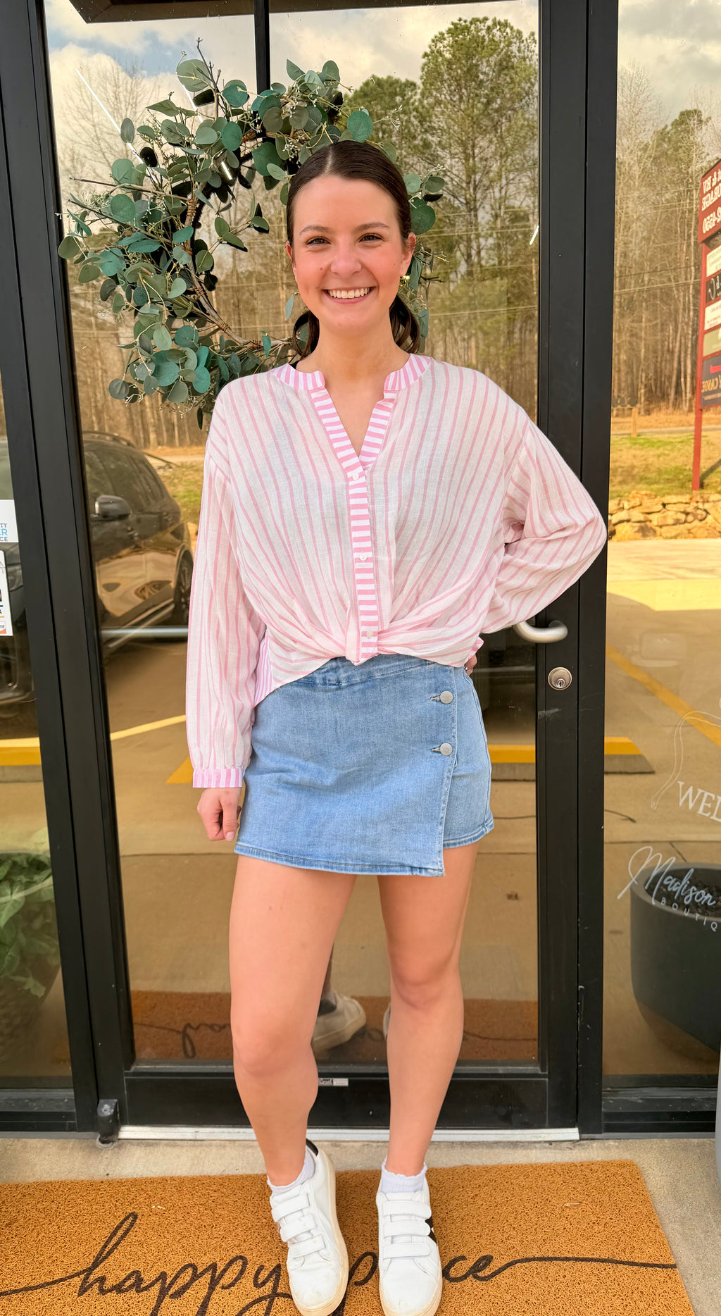 Costal Cutie Denim Skort