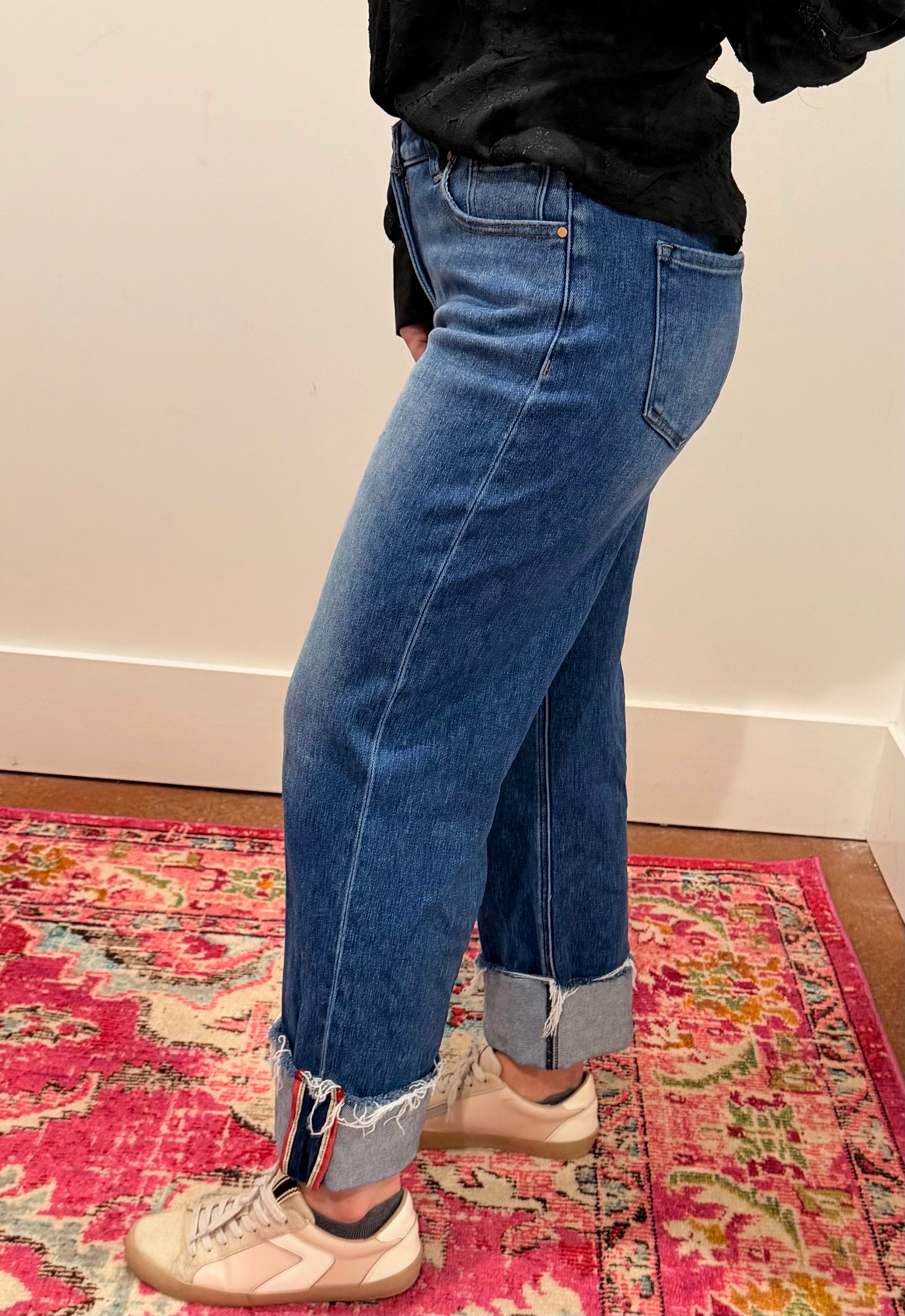 Boardwalk Babe Cuffed Jean