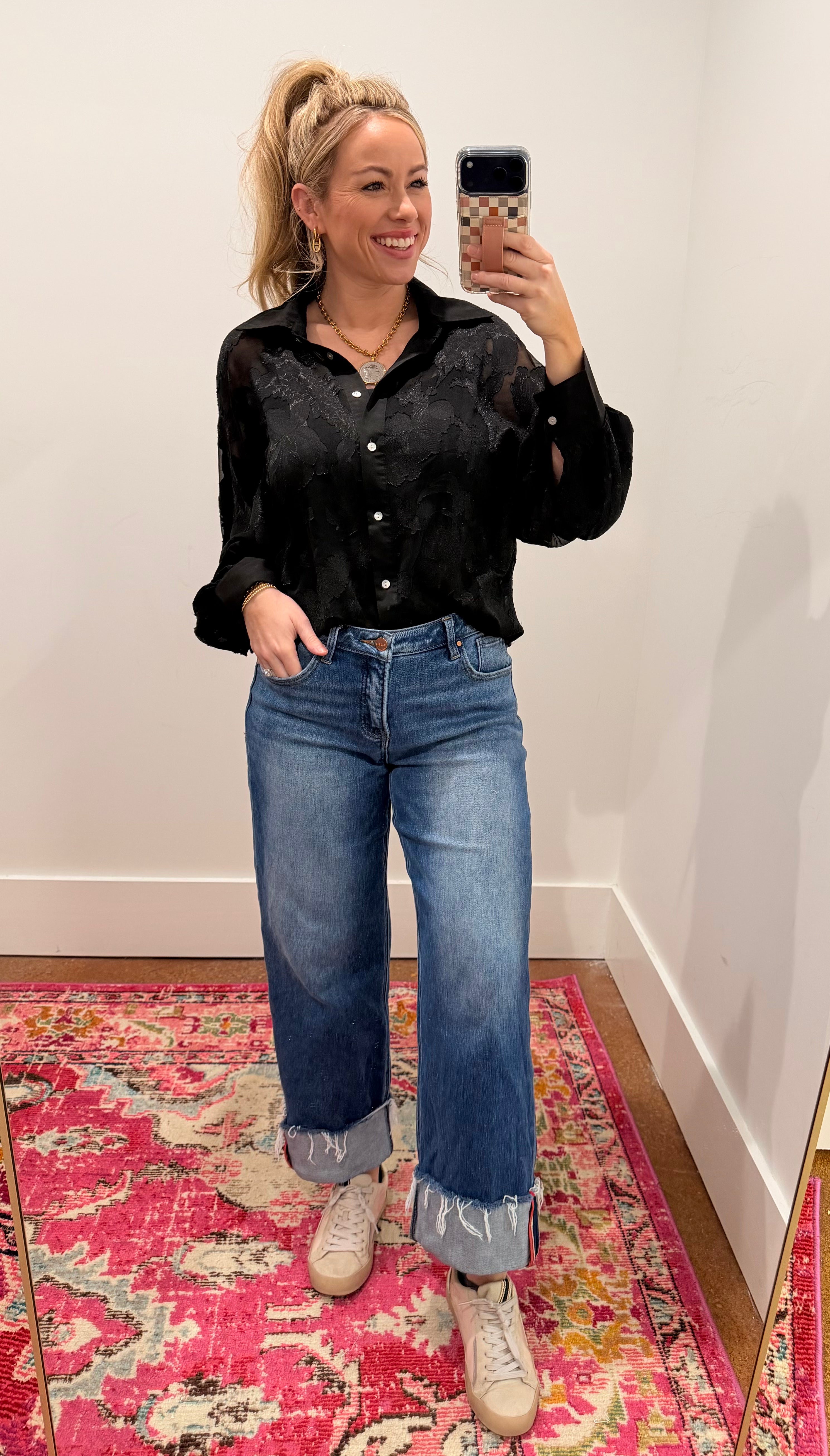 Boardwalk Babe Cuffed Jean