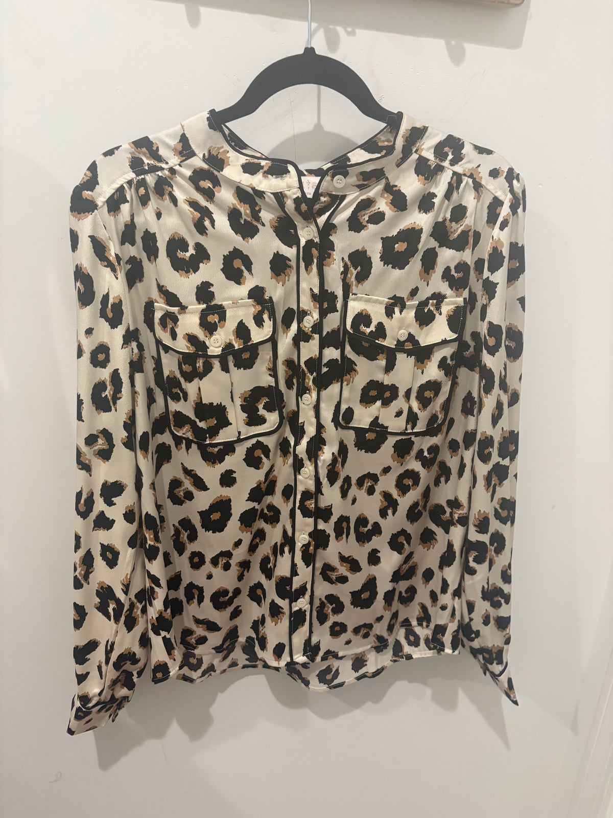 Leopard lane Blouse